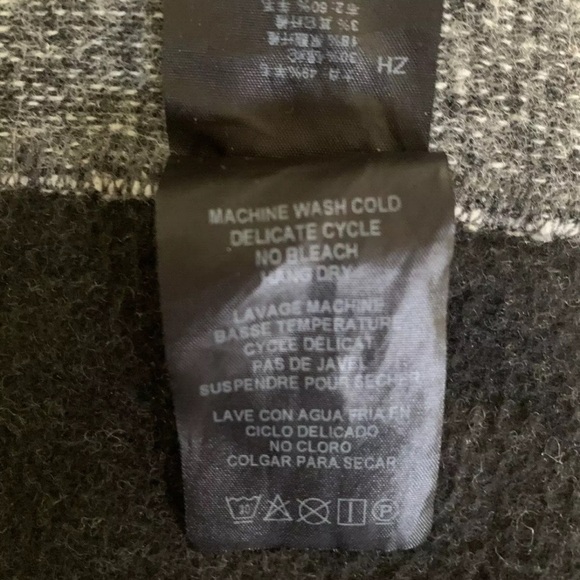 KUHL KOZET LONG Women's Fleece Jacket Wool Full Zip Offset Zipper Sz M Pockets - Picture 6 of 8